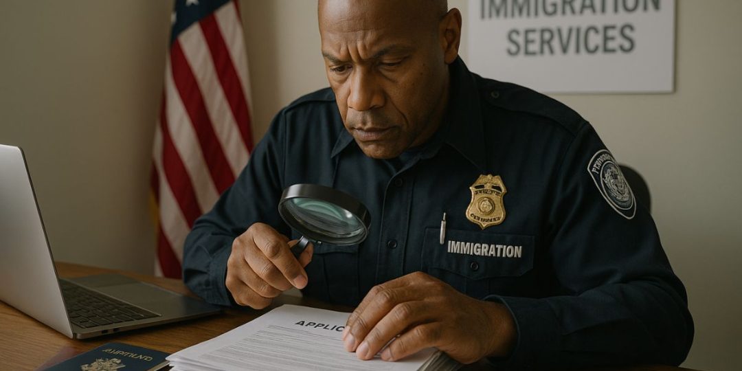 Fraud detection in immigration applications
